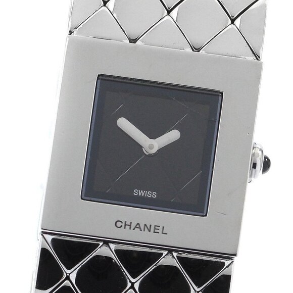 CHANEL Matrasse H0009 black Dial Quartz Ladies Watch_897418 - Picture 1 of 6